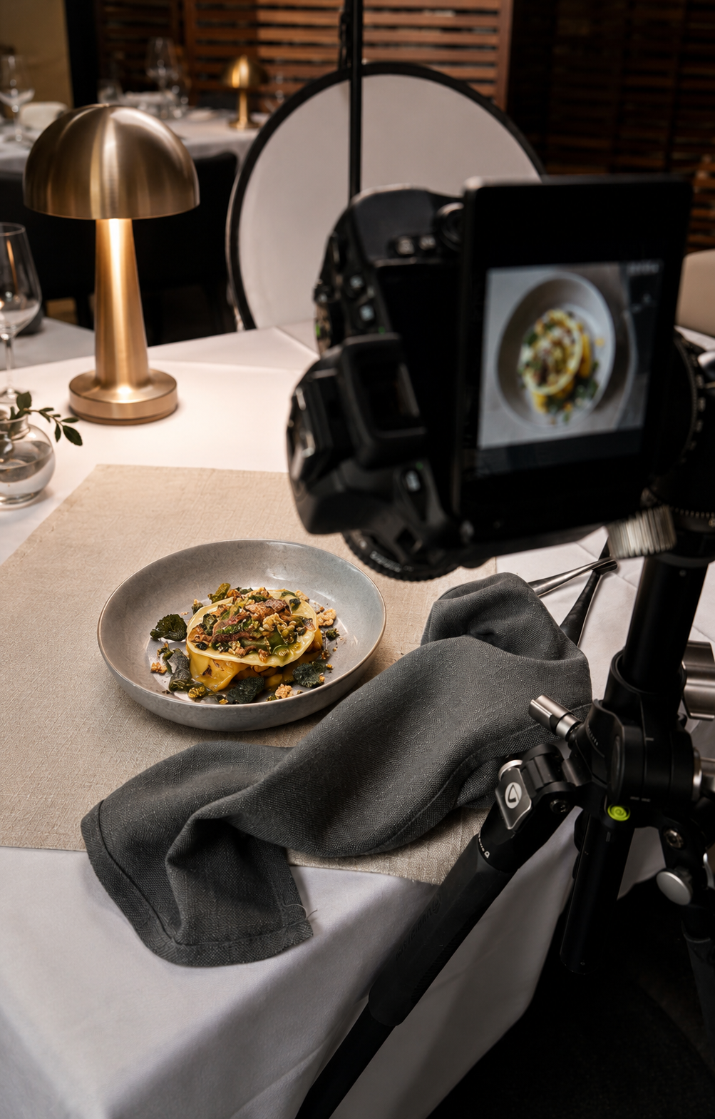 AU MENU — capturing a restaurant experience on camera