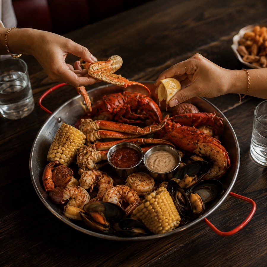 Seau de Crabe - Festin de la Mer